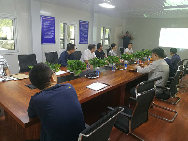 爱游戏在线登录官网-爱游戏(中国)领导现场调研丽水路道路工程