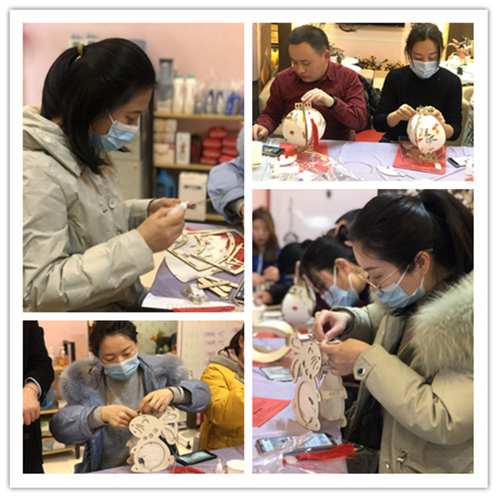 爱游戏在线登录官网-爱游戏(中国)工会开展“做花灯 猜灯谜 欢喜闹元宵”活动